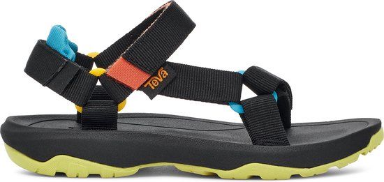 Teva K HURRICANE XLT 2 Kinderen Unisex Sandalen - Zwart/Geel Maat 28