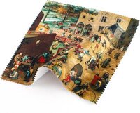 Lanzfeld (museumwebshop.com) Brillendoekje Breughel 15x15 cm Kinderspelen