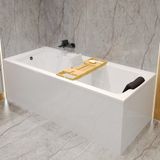 Badland TALIA ligbad 150 x 70 cm wit met hoofdsteun