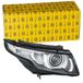 HELLA 1EL 354 806-101 Halogeen-Koplamp ECE/CCC - voor rechtsrijdend verkeer - Rechts voor