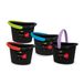GioStyle Love emmer, ovaal, PP-100% recyclebaar, antraciet, 9,5 liter