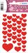 Herma Decoratieve stickers, kleine hartjes, 3 vellen, zelfklevend etiket
