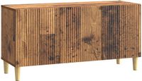 vidaXL TV-kast 99 x 34,5 x 50 cm oud hout bewerkt hout