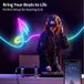 StarTech RGBIC LED-neonbuis - USB LED-lichtstrip - Bluetooth - 5V USB - 3 meter - Afstandsbediening - Waterdicht