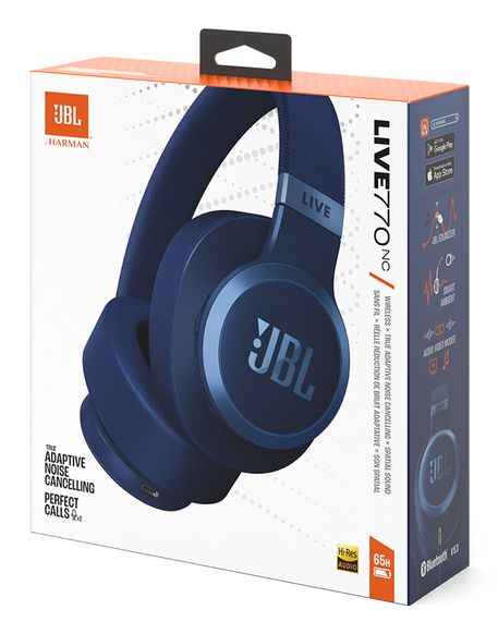 JBL Live 770NC - Bluetooth Headset - Over-Ear - Noise Cancelling