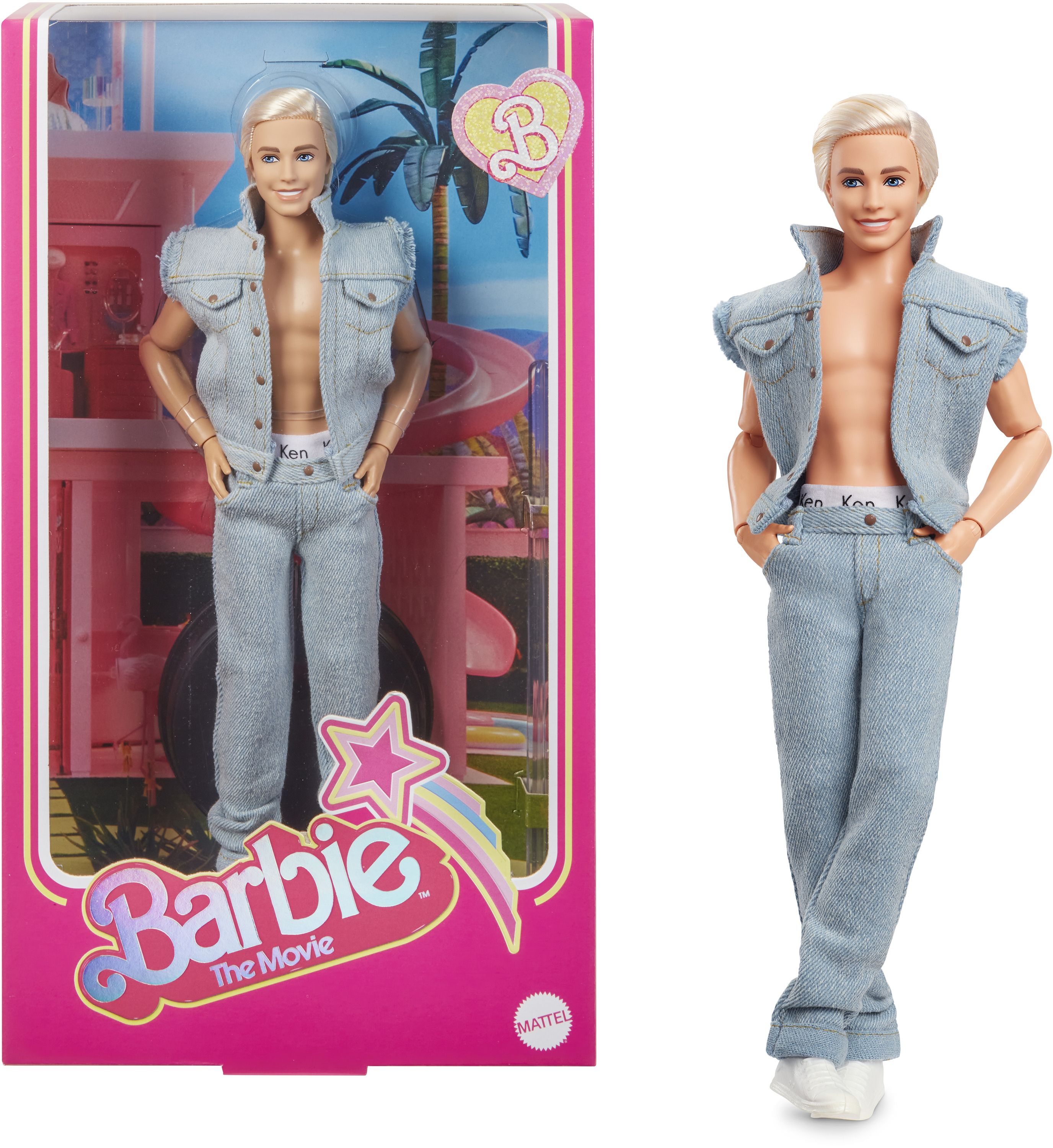 Barbie The Movie Ken Denim Fashion Doll