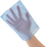 COVARMED AMPri Handelsgesellschaft mbH Wegwerp Washand, v.p 100 stuks blauw/wit