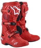 Alpinestars Tech 10 Rood Laarzen - Maat 10 - Unisex - Volwassenen - 4-seizoenen - Gesp - Adventure