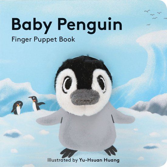 Chronicle Books Baby Penguin: Finger Puppet Book (Little Finger Puppet Board Books)