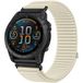 Garmin Bracelet nylon ondulé Fenix 9 - 43mm (lumière stellaire)