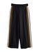 Next Olijfgroen / Zwart / Wit Broek