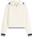 Tommy Hilfiger Pull en maille pour femme Coton Blanc Taille S
