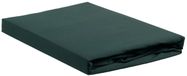 Ambiante Katoen Splittopper Hoeslaken Donker Groen 200x200/210