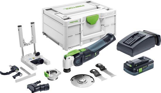 Festool VECTURO OSC 18 HPC 4.0 EI-Set - 18V Accu Oscillerende Multitool Set (1x 4.0Ah)