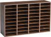VEVOR Organisateur de bureau en bois avec 36 compartiments, marron
