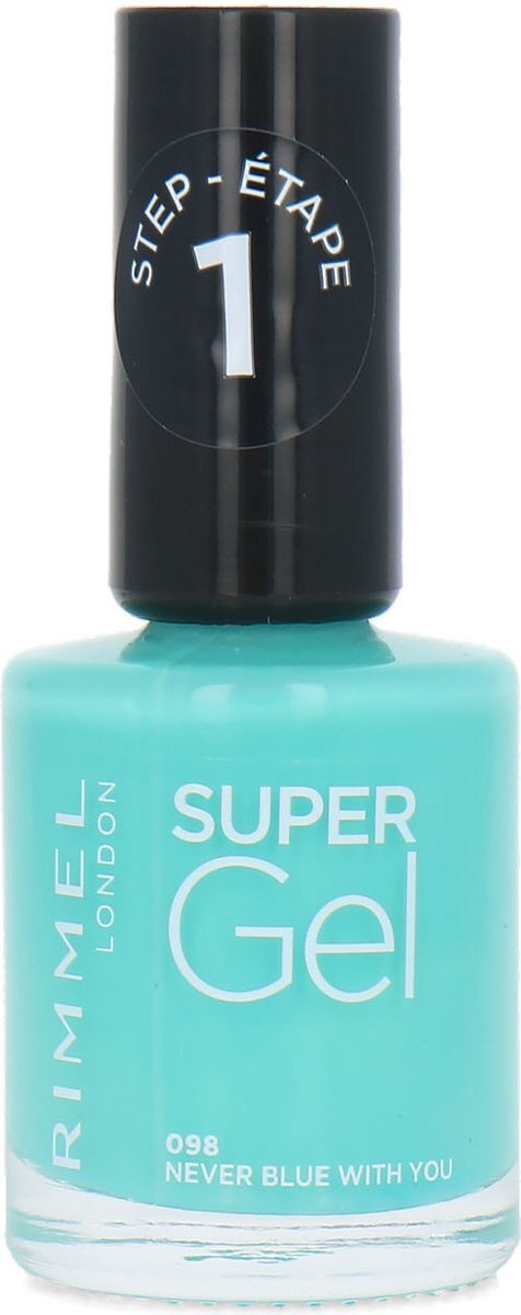 Rimmel London Rimmel Super Gel Nagellak - 098 Never Blue With You