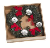 Christmas Gifts Kerstkrans, plastic, groen, 34 x 34 x 7 cm