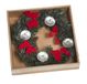 Christmas Gifts Kerstkrans, plastic, groen, 34 x 34 x 7 cm