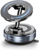 Merkloos Allecto Premium Opvouwbare draagbare vacuüm magneet mobiele telefoonhouder met standaard
