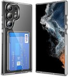 Selected by GSMpunt.nl Transparant Hoesje met Pasjeshouder Geschikt voor Samsung Galaxy S26 Ultra