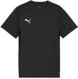 PUMA teamGOAL Jersey Jr Jongens sportshirt - PUMA Black-PUMA White-Flat Dark Gray