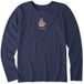 Life is Good Womens Vintage Crusher Longsleeve Shirt 4