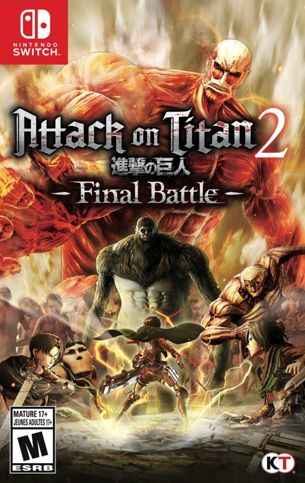 Tecmo Koei a.o.t. 2 final battle (attack on titan 2) Nintendo Switch