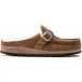 Birkenstock Sabots en cuir suédé Buckley