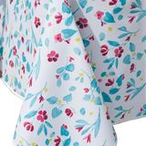 Nydel Ariette Aqua tafelkleed, vuilafstotend, PVC-gecoat, vierkant, 160 x 160 cm