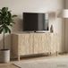 Maison Exclusive Meuble TV exclusif - Dimensions : 99 x 34,5 x 50 cm. Matériau : panneaux de particules imitation chêne Sonoma