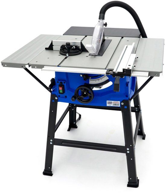 HBM 250 mm Cirkelzaagtafel Met 2 Zijtafels 2000 Watt