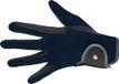 HKM Rijhandschoenen -Professional Nubuk Lederimitat- zwart/navy XL