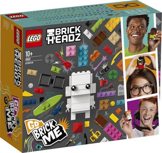 LEGO BrickHeadz Maak mij van stenen 41597