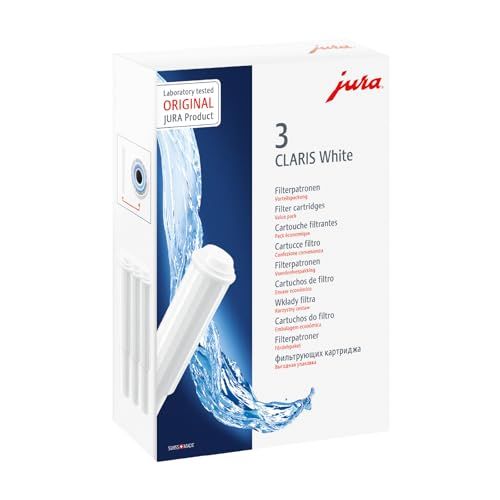 Jura 68739 Claris White-Filterpatronen, Verpakking van 3 Stuks