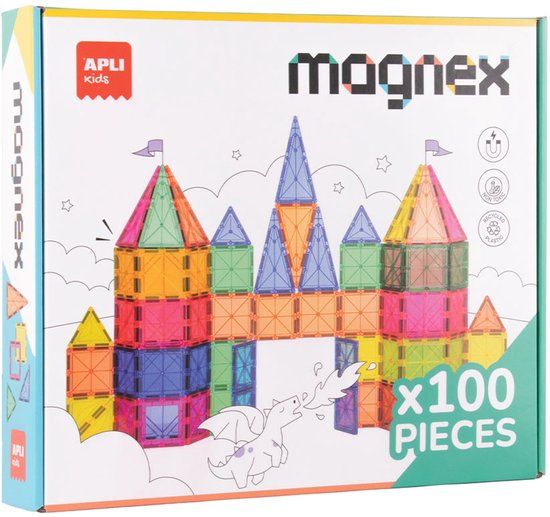 Apli Magnex Magnetische Blokken 100 stuks