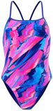 Speedo Printed Turnback Zwemkleding Veelkleurig 30 Vrouw