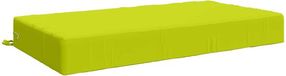 vidaXL - Zitkussen - SOEST - 100% Polyester - Heldergroen - 120 x 80 x 15 cm