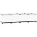 vidaXL Verhoogde Plantenbak 160x40x38 cm Polypropeen Wit
