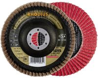 Rhodius 210249 LSK FK Lamellenschijf Diameter 115 mm Boordiameter 22.23 mm Korrelgrootte 40 RVS