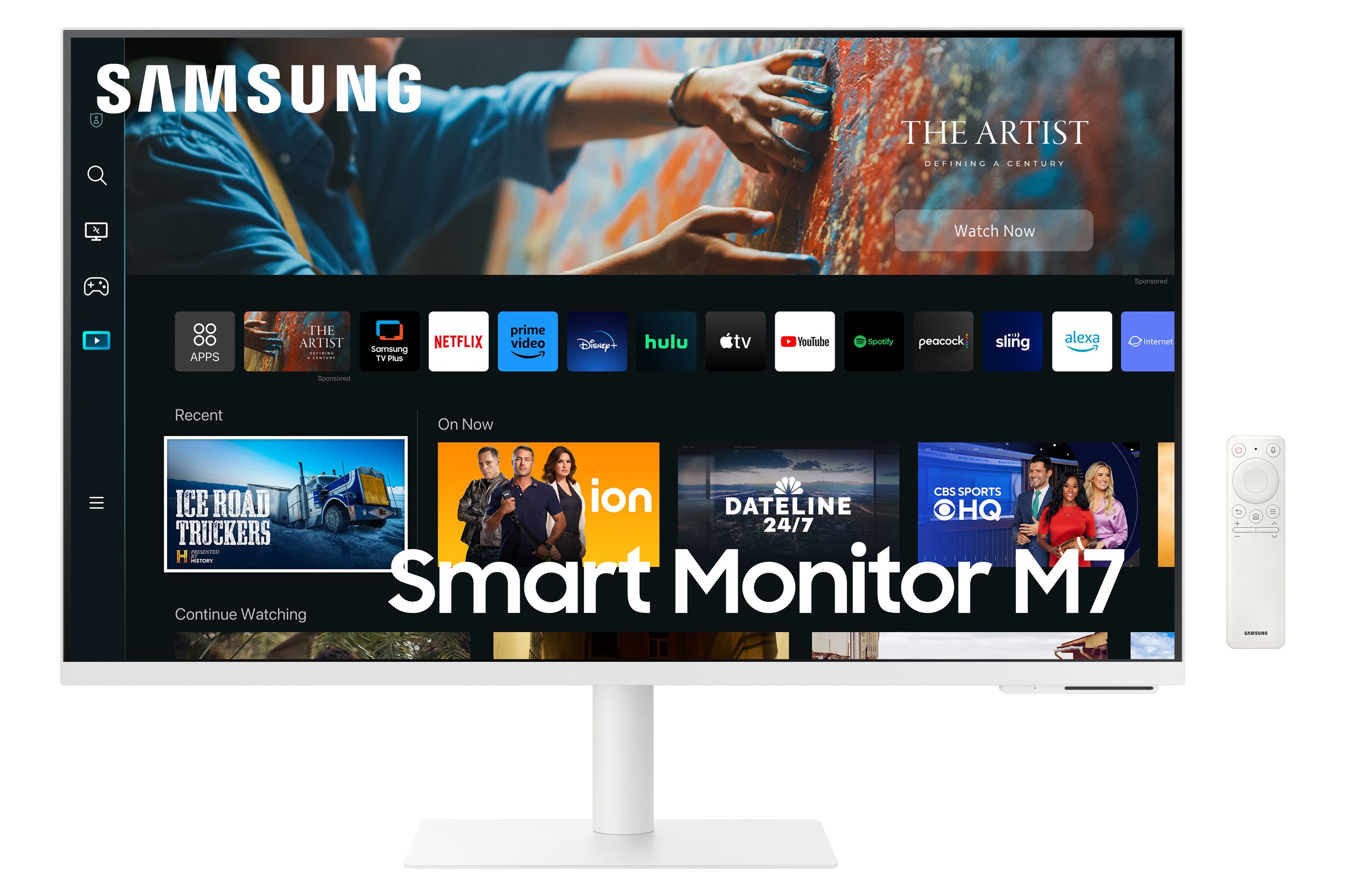 Samsung 32" 4K UHD Smart Monitor M7 (M70C) - White