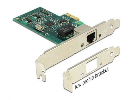 Delock PCI Express x1 Card 1 x RJ45 Gigabit LAN i82574