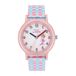 Prinzessin Lillifee Polshorloge meisjes kinderkwartshorloge analoog, met textielband, roze, 3 bar waterdicht, geleverd in horlogegeschenkdoos, 2031755