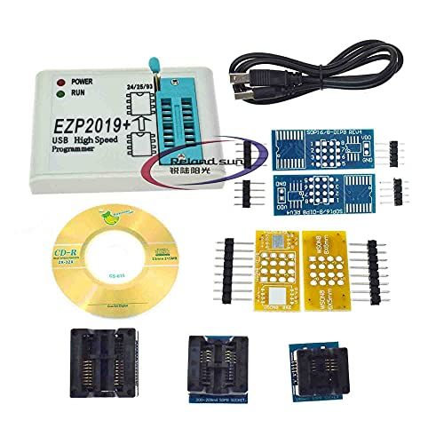 Reland Sun EZP2019 High Speed USB SPI Programmeur - 24 EEPROM, 25 Flash, 93 EEPROM (EZP2019 7 ADAPTER)