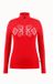 POIVRE BLANC ADELE Dames Gebreide Trui Scharlakenrood L