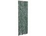 vidaXL Rideau anti-mouches 56x200 cm chenille vert et blanc