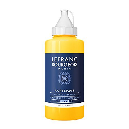 Lefranc & Bourgeois Lefranc Bourgeois 300420 fijne acrylverf - 750ml - Primary Yellow