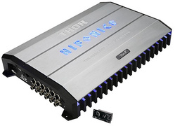 Hifonics TRX-4004DSP 4-kanaals versterker met 8-kanaals processor