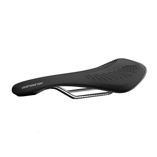 Spank Oozy fietszadel unisex volwassenen, zwart/grijs