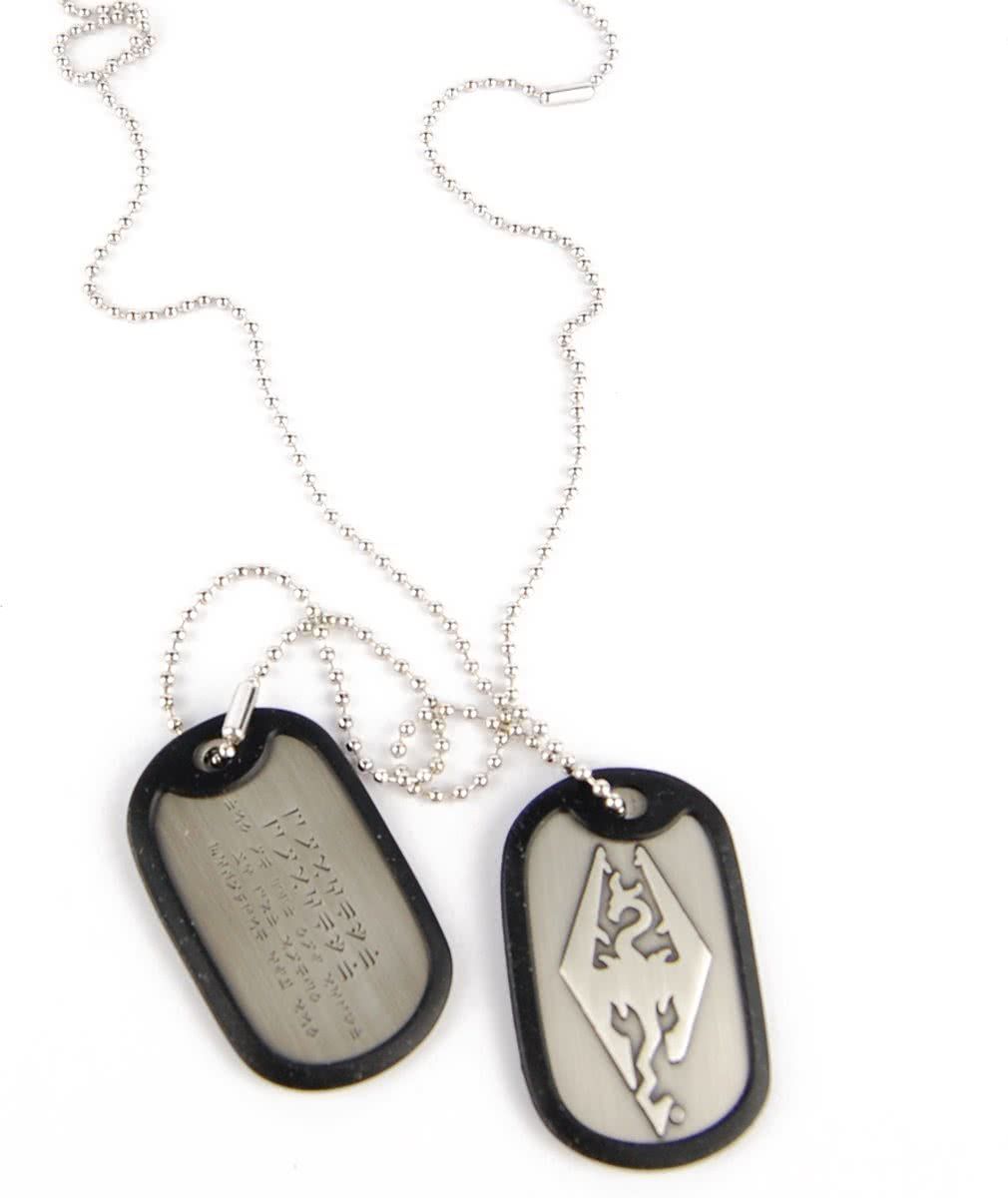 Gaya Entertainment Skyrim Dog Tag Dovahkiin - 0765857291741