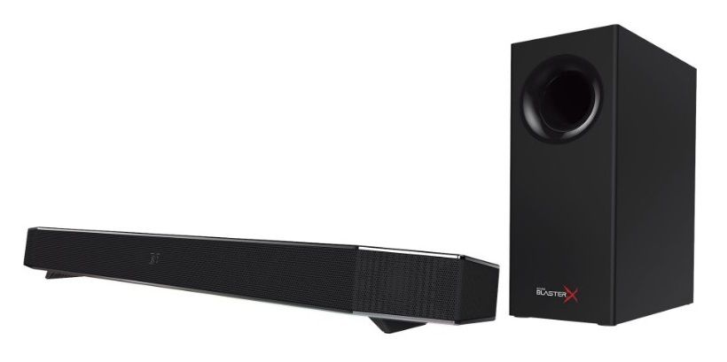 Creative Labs Sound BlasterX Katana - 2.1 Soundbar - 75W - Black